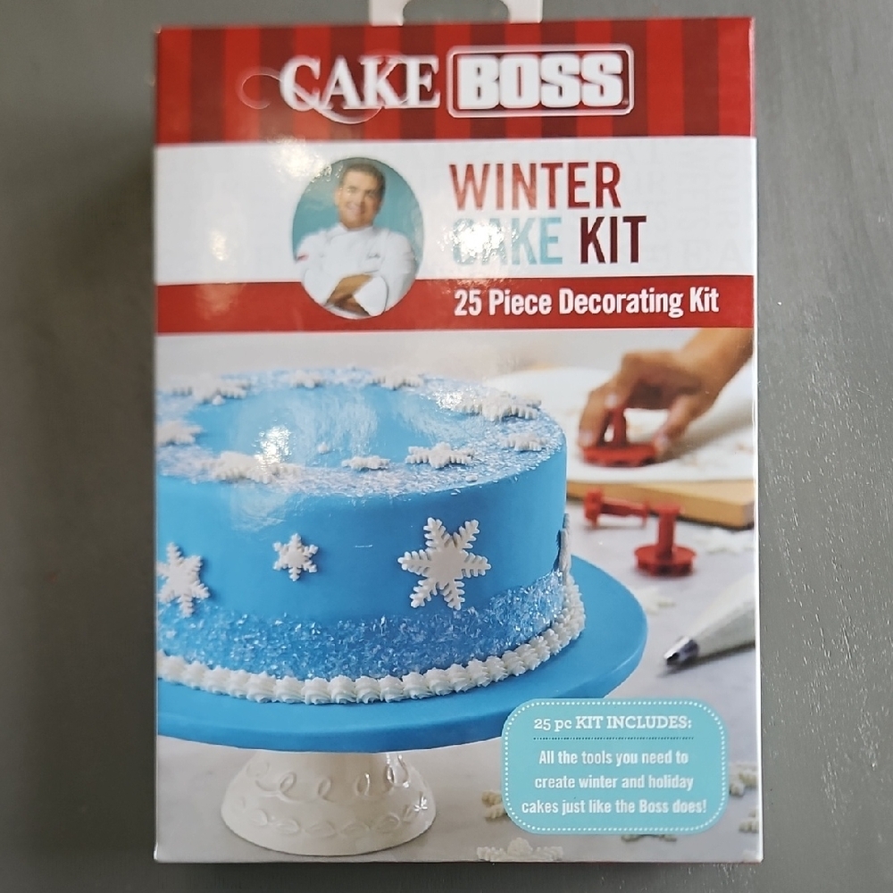 Winter Cake Kit - Blue